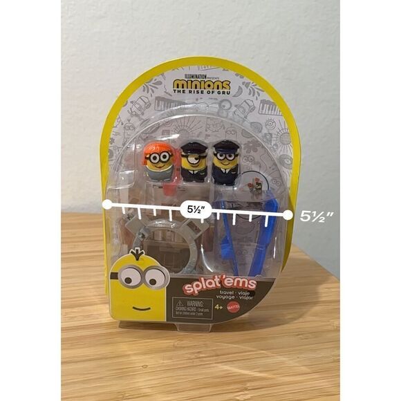 Minions The Rise of Gru Splat'ems Mini Figures and Launcher - Picture 6 of 6